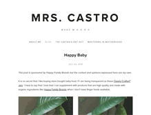 Tablet Screenshot of mrscastro.com